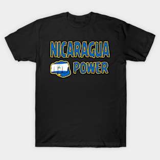Nicaragua Power, Nicaraguan Flag, Nicaragua Flag, Nicaragua T-Shirt